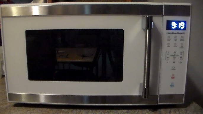 Hamilton Beach 1.1 cu ft Countertop Microwave Oven in Stainless Steel 