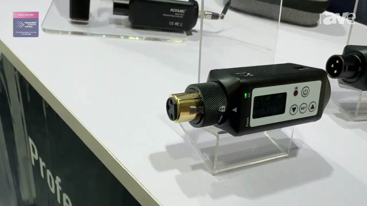 ISE 2026: ACEMIC Unveils Wireless Transmitter and Receiver