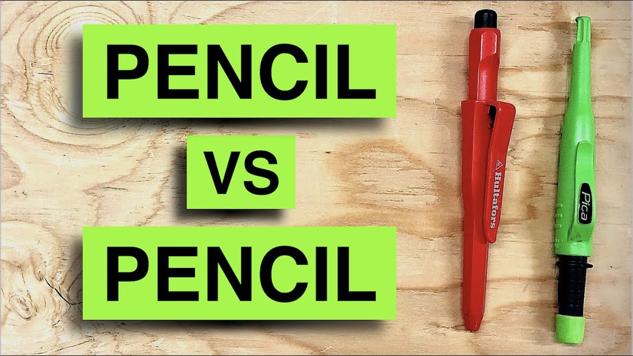 PICA vs HULTAFORS - a side by side mechanical pencil comparison 