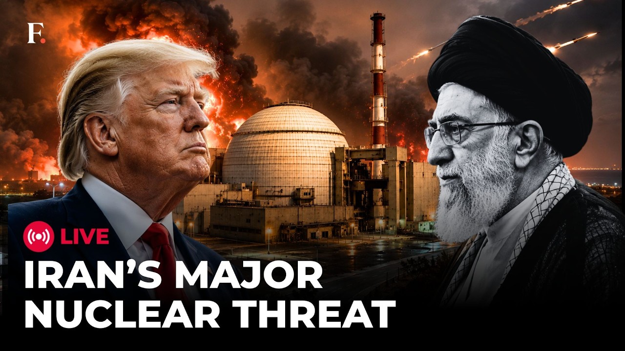 LIVE | Iran Declares EMERGENCY After Blasts Near Bushehr Nuke Site Amid Renewed US Strikes | IRGC thumbnail