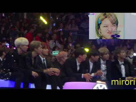 171201 BTS (방탄소년단) reaction to Best Music Video Award (Nominees + VCR) @ MAMA 2017