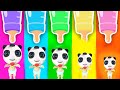 What color milk bottle do Kids like? | Fun Playtime with Color | Funny Cartoon Animaion for kids