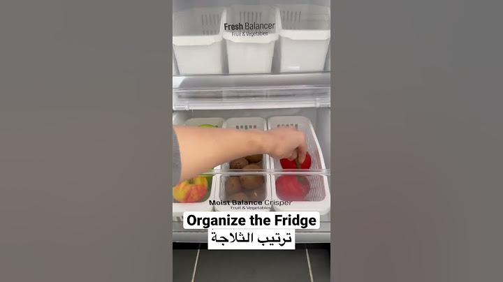 ترتيب الثلاجة راحة نفسية.Organize the Fridge #asmr #المغرب #امريكا #usa