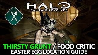 Halo Campaign Evolved - Thirsty Grunt Easter Egg - Food Critic Achievement/Trophy Guide