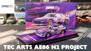 TEC ARTS AE86 N2 PROJECT - inno64 (unboxing/review) - YouTube