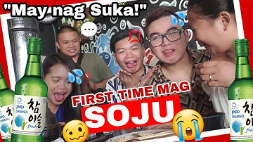 First Time Uminom ng Korean Drink | SOJU