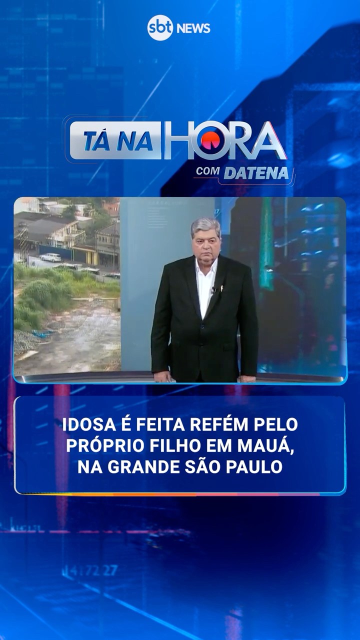 Idosa é feita refém pelo próprio filho em Mauá, na Grande São Paulo