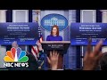 Live: White House Holds Press Briefing | NBC News