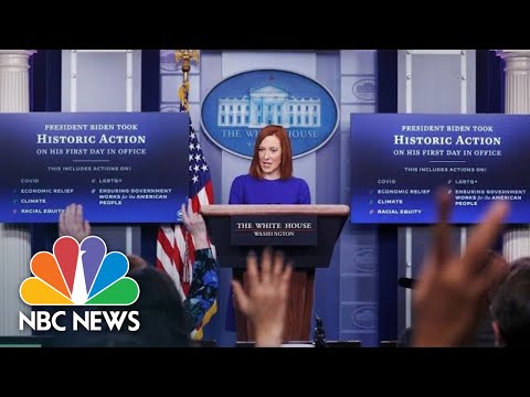 Live: White House Holds Press Briefing - NBC News