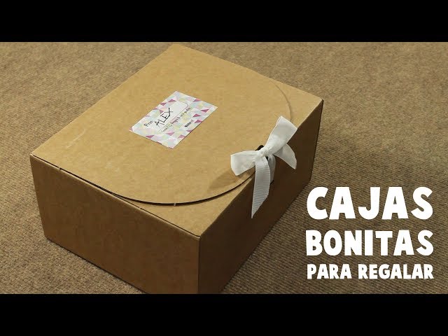 Cajas bonitas para regalar en bodas a invitados 