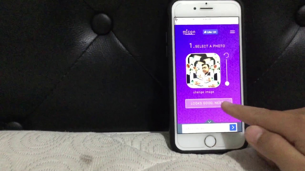 How to put the picture on the app - YouTube