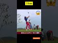 プロが試合中に空振り❗️処置に困る