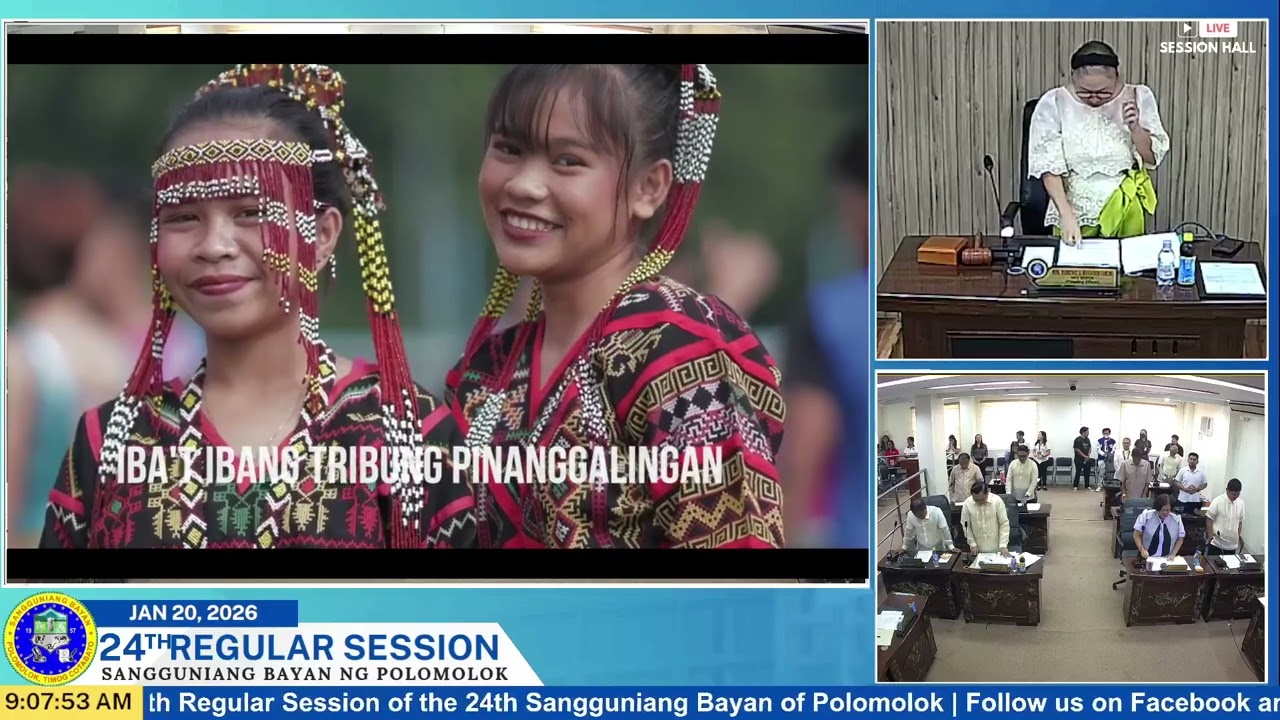 The 24th Regular Session of the 20th Sangguniang Bayan of Polomolok