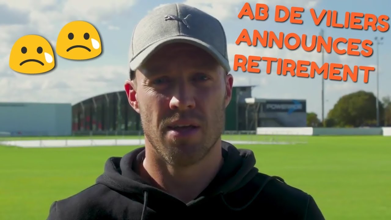 AB de Villiers announces retirement from all formats of International ...