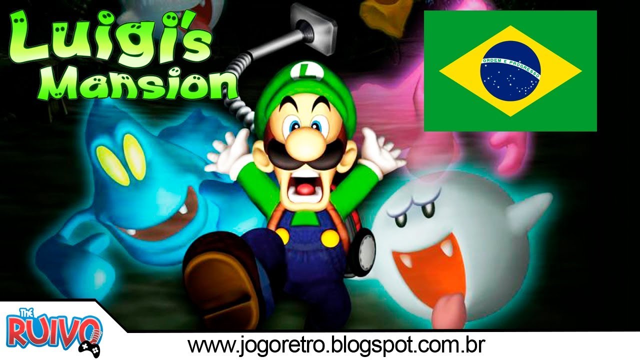 NGC] Luigi's Mansion PT-BR