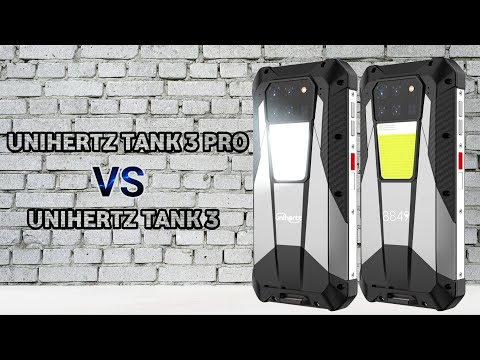 Unihertz Tank 3 Pro vs Unihertz Tank 3 - What sets both rugged phones apart? 🤔