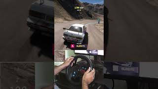 Pure Exhaust Sound Of 1000hp BMW M3 Classic And Drifting #logitechg29 #shorts #viral #viralshorts screenshot 1
