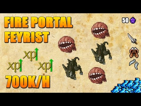 EK 100+ | FULL PROFIT | FIRE PORTAL | FEYRIST | TIBIA