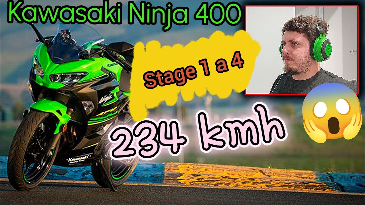 Kawasaki Ninja 400: Oque precisa fazer pra passar de 200 km/h ?