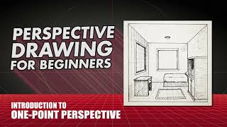 Perspective Drawing For Beginners - Introduction to One-Point Perspective