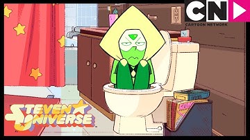 Steven Universe | Peridot Tries To Flush Herself Down The Toilet | Catch & Release | Cartoon Network