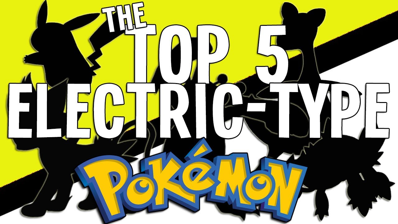 Top 10 favourite electric type Pokémon.