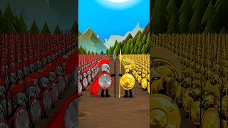 Golden Speartans vs General Atreyos| Stick War Legacy #stickwar3 #short