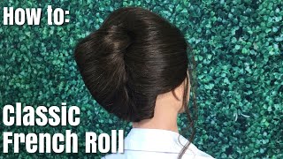How to do a french roll