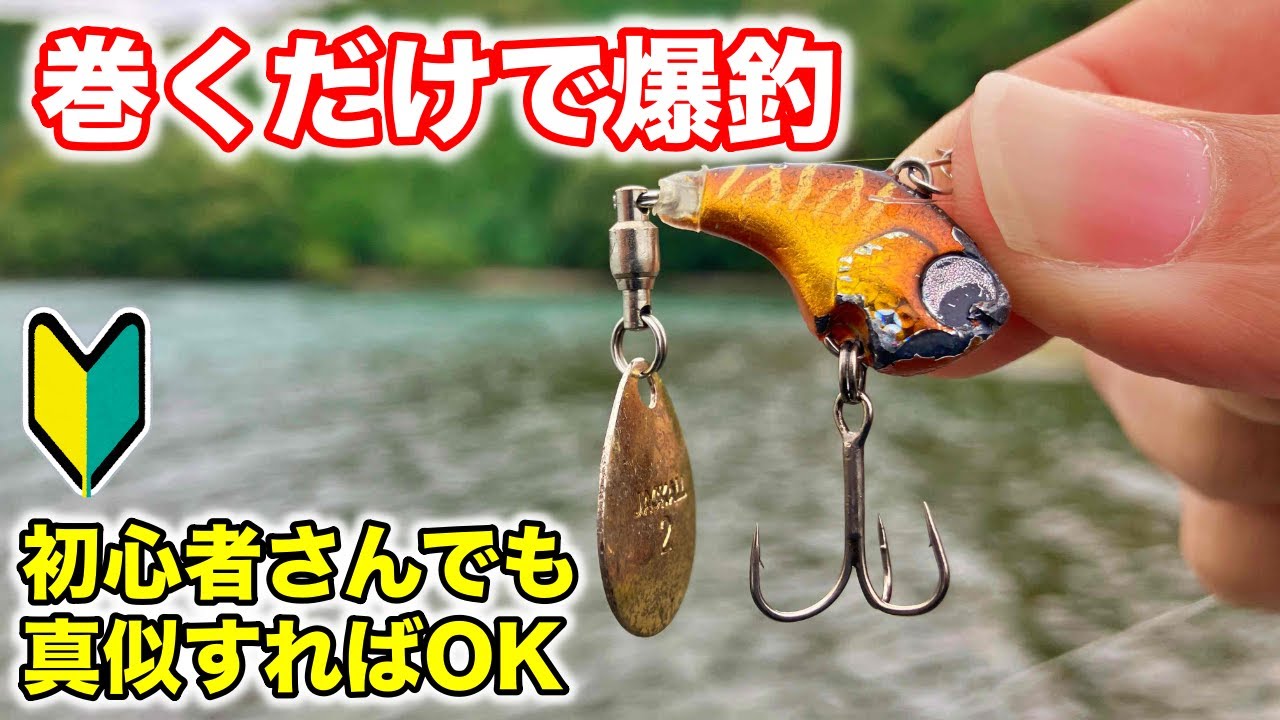 【バス釣り】デラクーのめっちゃ釣れる使い方。ただ巻きでOKなボウズ逃れのおすすめルアー！