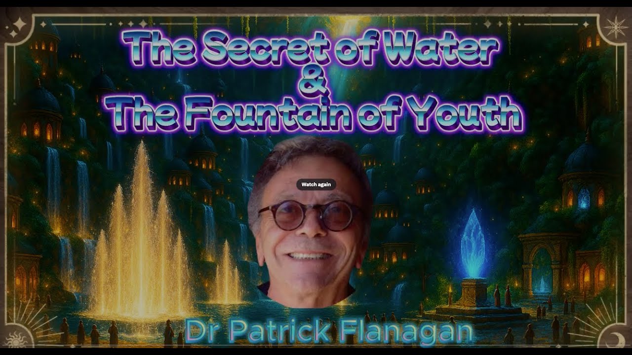 Dr Patrick Flanagan speaks on HYDRATION
