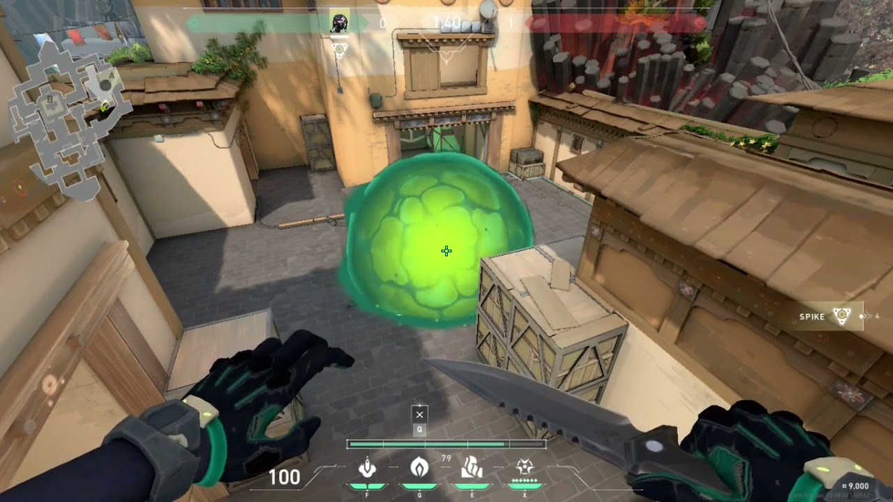 Haven default plant poison orb lineups (without entering the site) | Valorant