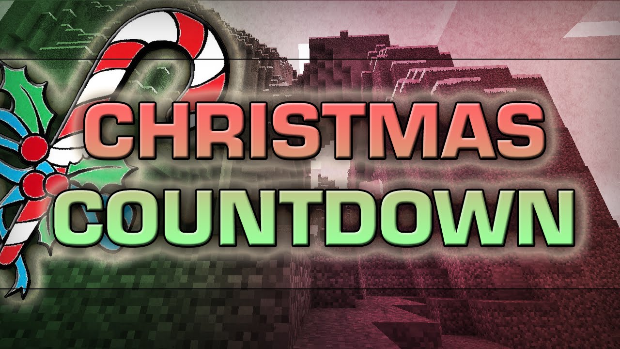 Minecraft Christmas Countdown 24 Days! (Part One) YouTube