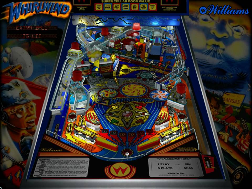 WhirlwindVisual Pinball WIP YouTube