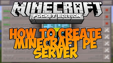 HOW TO CREATE A FREE SERVER IN MCPE-Minecraft Pocket Edition Tutorial(fast&easy)[No root required]