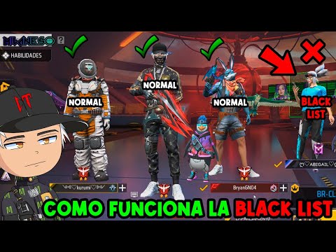 HOW THE BLACKLIST REALLY WORKS IN FREE FIRE - MILANESO
