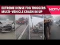 Dense Fog Triggers Multi-Vehicle Crash on NH-91 in Greater Noida