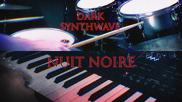 Nuit Noire - Dark Synthwave With Yamaha EAD 10 Drum module and Korg Minilogue PG