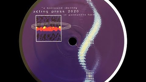 PLO Man & C3D-E ‎– Public Static V. - B SIDE - Pt. Vi - Pt. X  (Acting Press ‎– PRESS1.5)