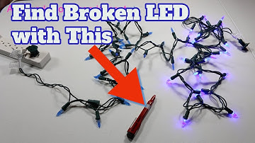 Fix LED Christmas Lights with One of These in a Few Minutes