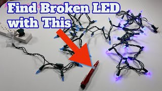 Fix LED Christmas Lights with One of These in a Few Minutes