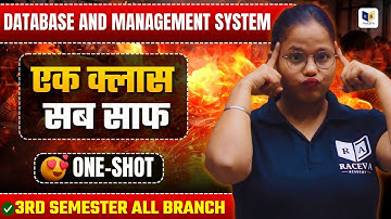 Database Management System Full Revision | Exam Special One Shot | 3rd Semester 2025