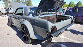 Classic Old School and Custom Cars at Caffeine And Octane