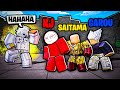 FIGHTING EVERY TYPE OF PLAYER IN ROBLOX THE STRONGEST BATTLEGROUNDS