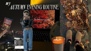 my cosy autumn evening routine  peaceful & aesthetic