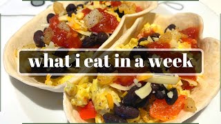 what i eat (read: indulge) in a week - no meat, low dairy edition | FRMEECH