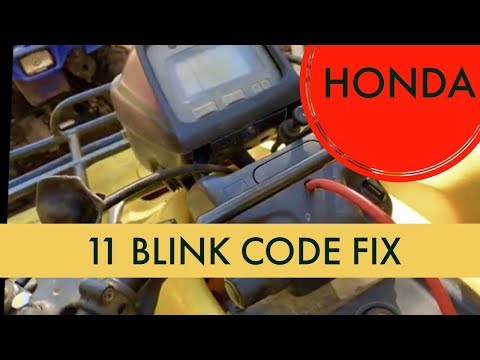 honda-foreman-11-blink-code-fix-(limp-mode)