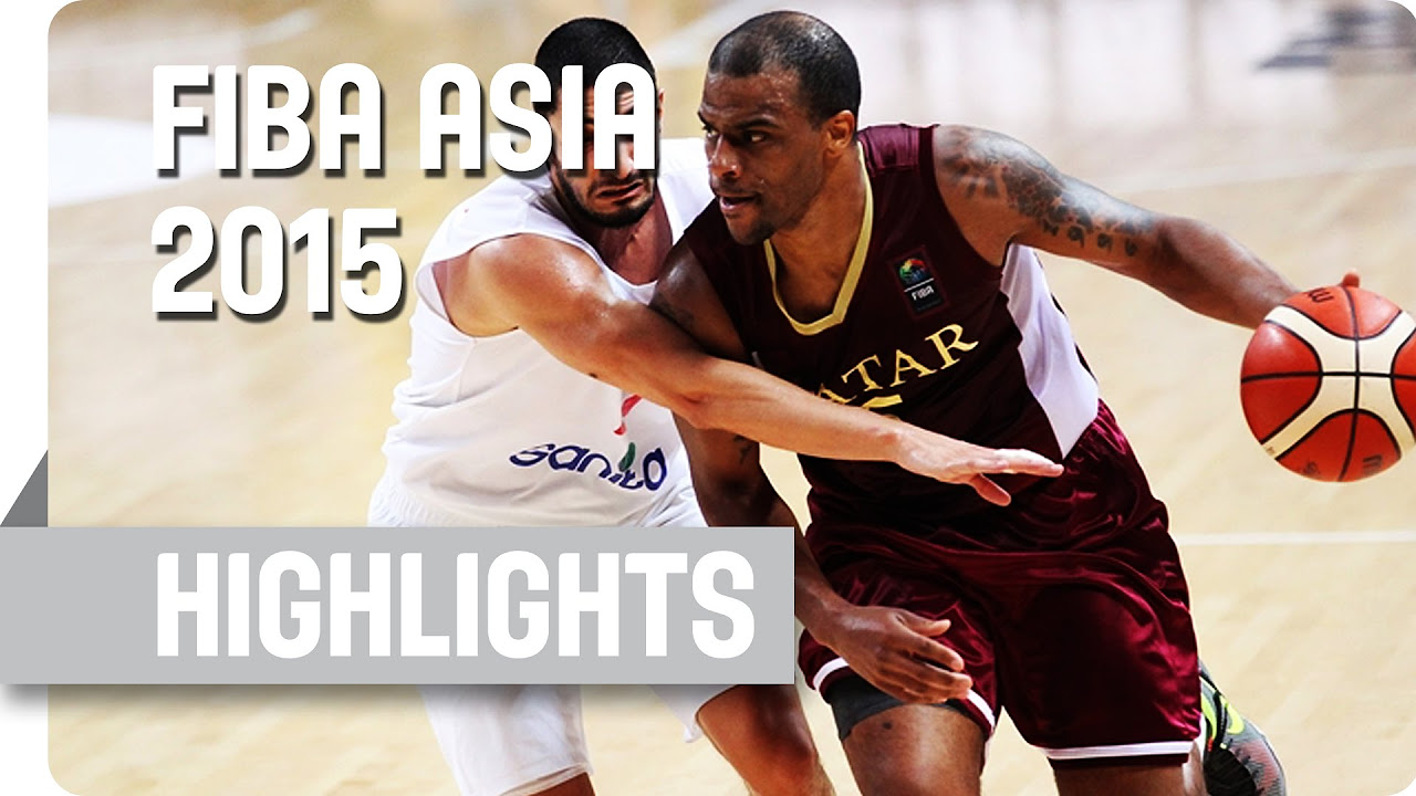 Lebanon v Qatar   Group D   Game Highlights Double OT   2015 FIBA Asia Championship