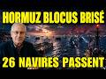 26 navires percent le blocus américain : choc en mer rouge