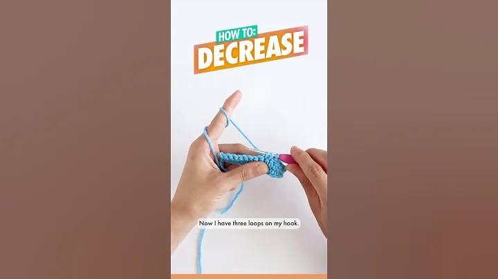 How to Crochet 🧶: Decrease (DEC) for Beginners - Easy Amigurumi Tutorial