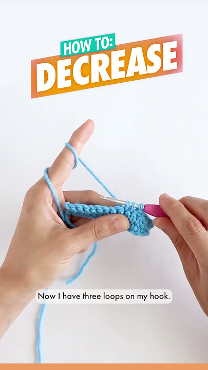 How to Crochet 🧶: Decrease (DEC) for Beginners - Easy Amigurumi Tutorial